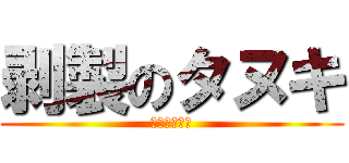 剥製のタヌキ (薔薇色の愛情)