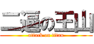二逼の王山 (attack on titan)