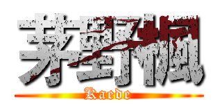 茅野楓 (Kaede)
