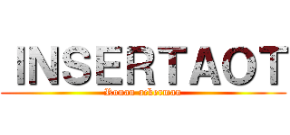 ＩＮＳＥＲＴＡＯＴ (Ronan ackerman)
