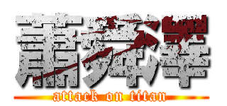 蕭舜澤 (attack on titan)