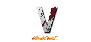 Ｖ (attack on issei)