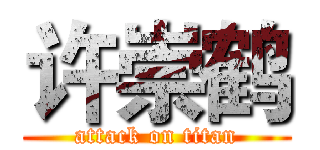 许崇鹤 (attack on titan)