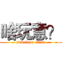 啥玩意？ (attack on titan)