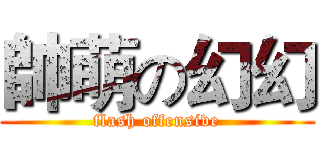 帥萌の幻幻 (flash offensive)
