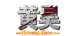 黄昊 (Huang Hao)