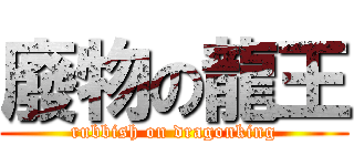 廢物の龍王 (rubbish on dragonking)
