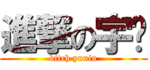 進撃の宇妞 (bitch yuniu)