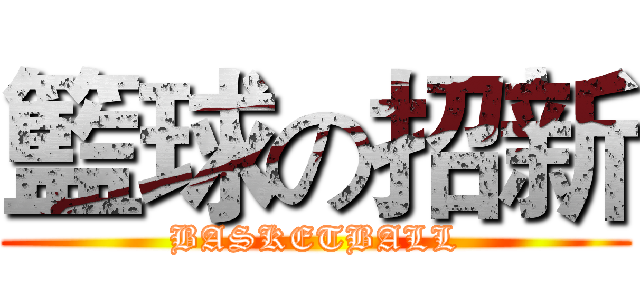 籃球の招新 (BASKETBALL)