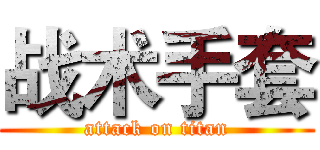 战术手套 (attack on titan)