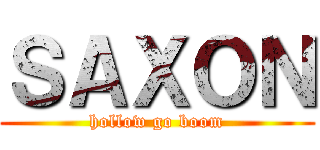 ＳＡＸＯＮ (hollow go boom)