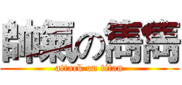 帥氣の雋雋 (attack on titan)