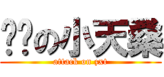 进击の小天桑 (attack on zxt)
