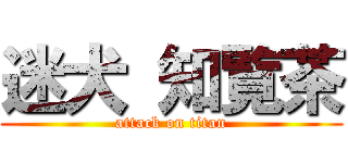 迷犬 知覧茶 (attack on titan)