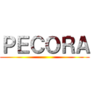 ＰＥＣＯＲＡ ()