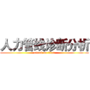 人力管线诊断分析 (attack on titan)