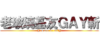 老玻璃基友ＧＡＹ新 (You are so GAY)