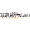 東京見学のしおり (社会科見学　国会議事堂・昭和館)