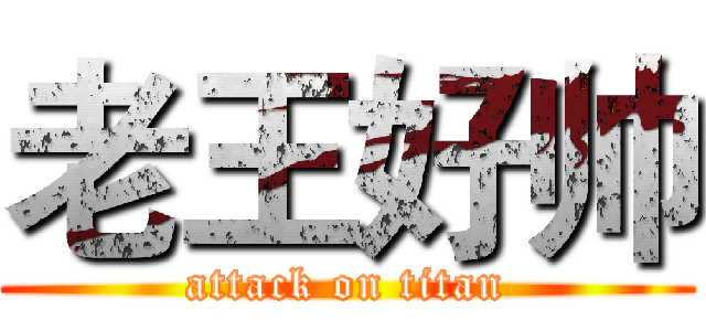 老王好帅 (attack on titan)