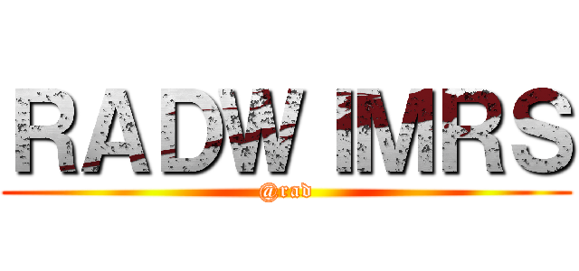 ＲＡＤＷＩＭＲＳ (@rad)
