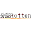 分班Ｒｏｔｔｅｎ (attack on titan)