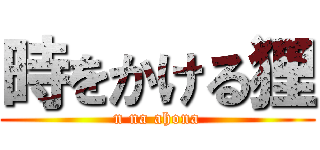 時をかける狸 (n na ahona)