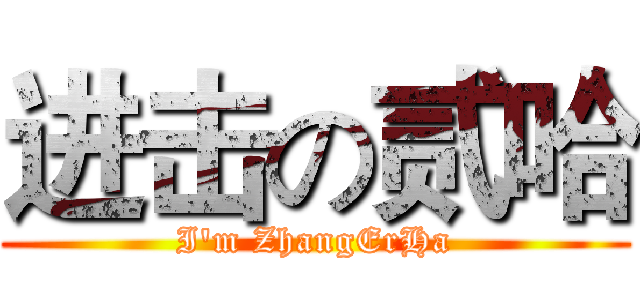 进击の贰哈 (I'm ZhangErHa)