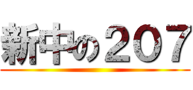 新中の２０７ ()