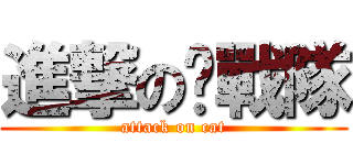 進撃の喵戰隊 (attack on cat)
