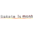 Ｓａｋａｔａ ｉｓ ｍｏｎｋｅｙ (attack on titan)