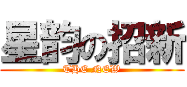 星韵の招新 (THE NEW)