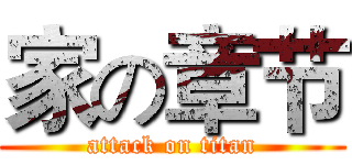 家の章节 (attack on titan)