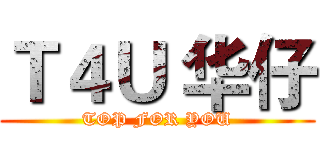 Ｔ４Ｕ 华仔 (TOP FOR YOU)