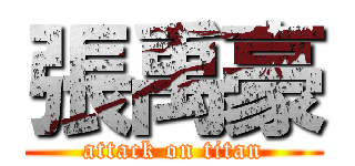 張禹豪 (attack on titan)