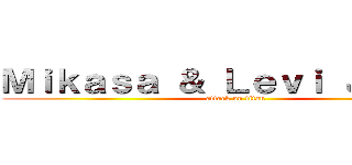 Ｍｉｋａｓａ ＆ Ｌｅｖｉ Ｊａｐａｎ (attack on titan)