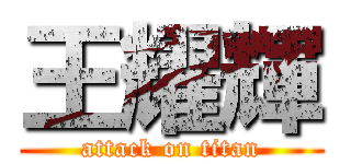 王耀輝 (attack on titan)