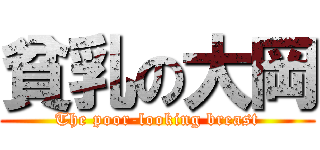 貧乳の大岡 (The poor-looking breast)