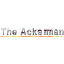 Ｔｈｅ Ａｃｋｅｒｍａｎ (attack on titan the movie)
