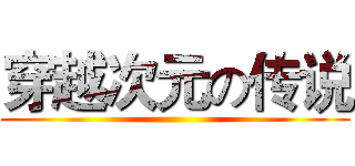 穿越次元の传说 ()