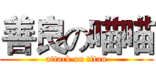 善良の喵喵 (attack on titan)