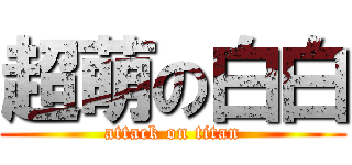 超萌の白白 (attack on titan)