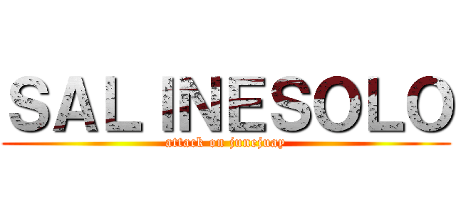 ＳＡＬＩＮＥＳＯＬＯ (attack on junejuay)