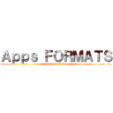 Ａｐｐｓ ＦＯＲＭＡＴＳ (Dead Or Alive)