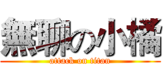 無聊の小橘 (attack on titan)