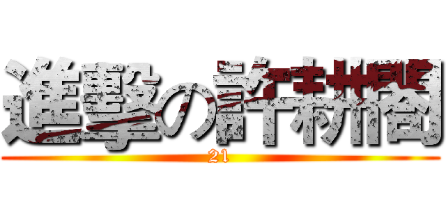 進擊の許耕閤 (21)