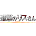 進撃のリスさん (またはカメさん)