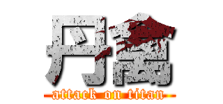 丹禽 (attack on titan)