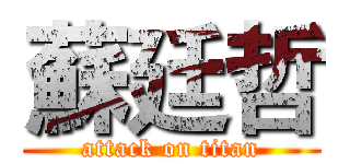 蘇廷哲 (attack on titan)