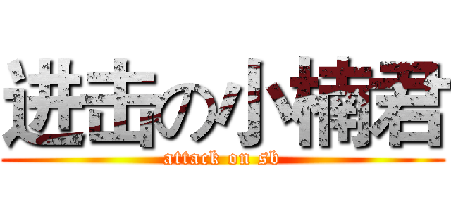 进击の小楠君 (attack on sb)