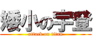 矮小の宇登 (attack on titan)